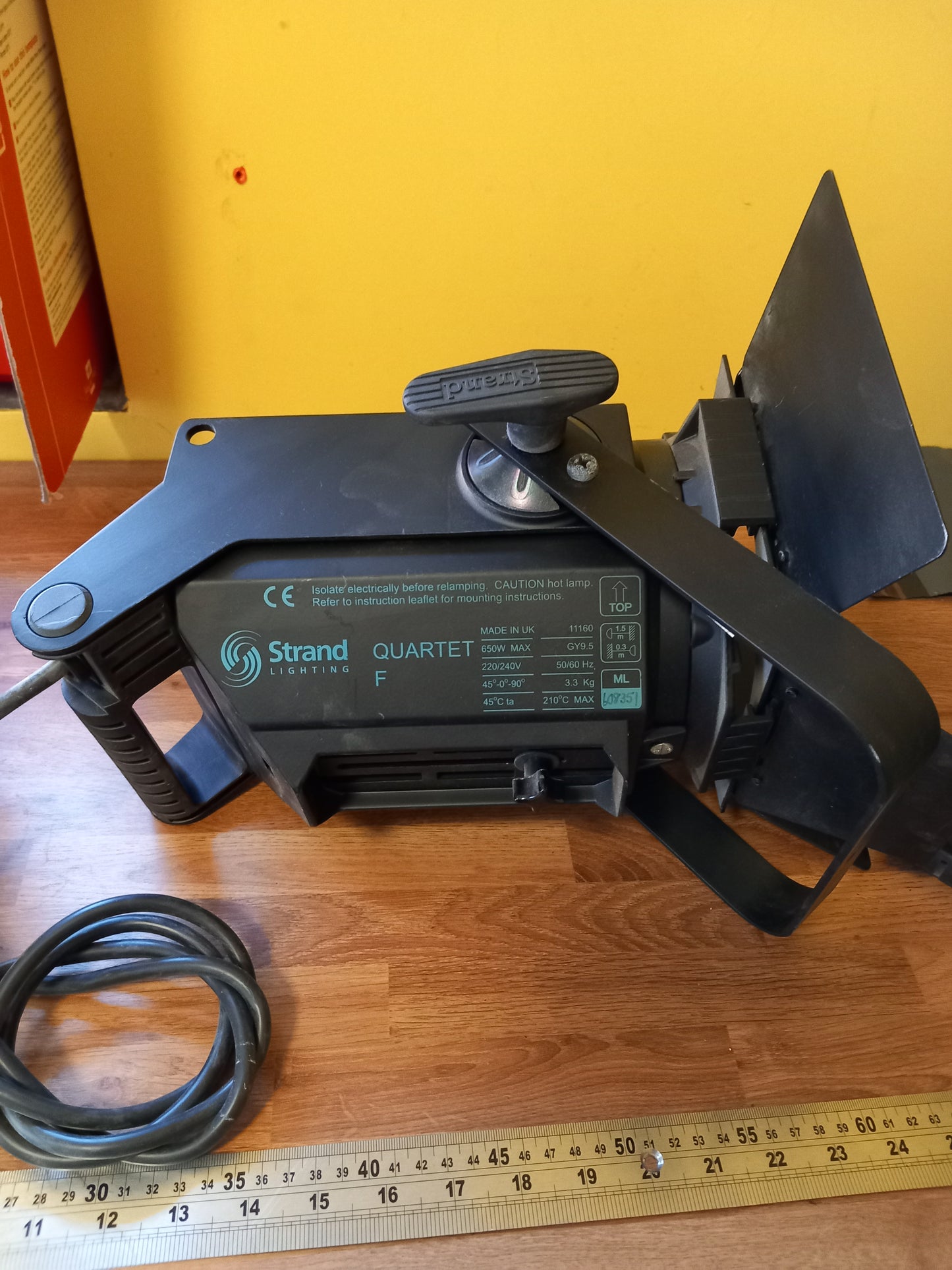 USED Strand Quartet F 650w Fresnel