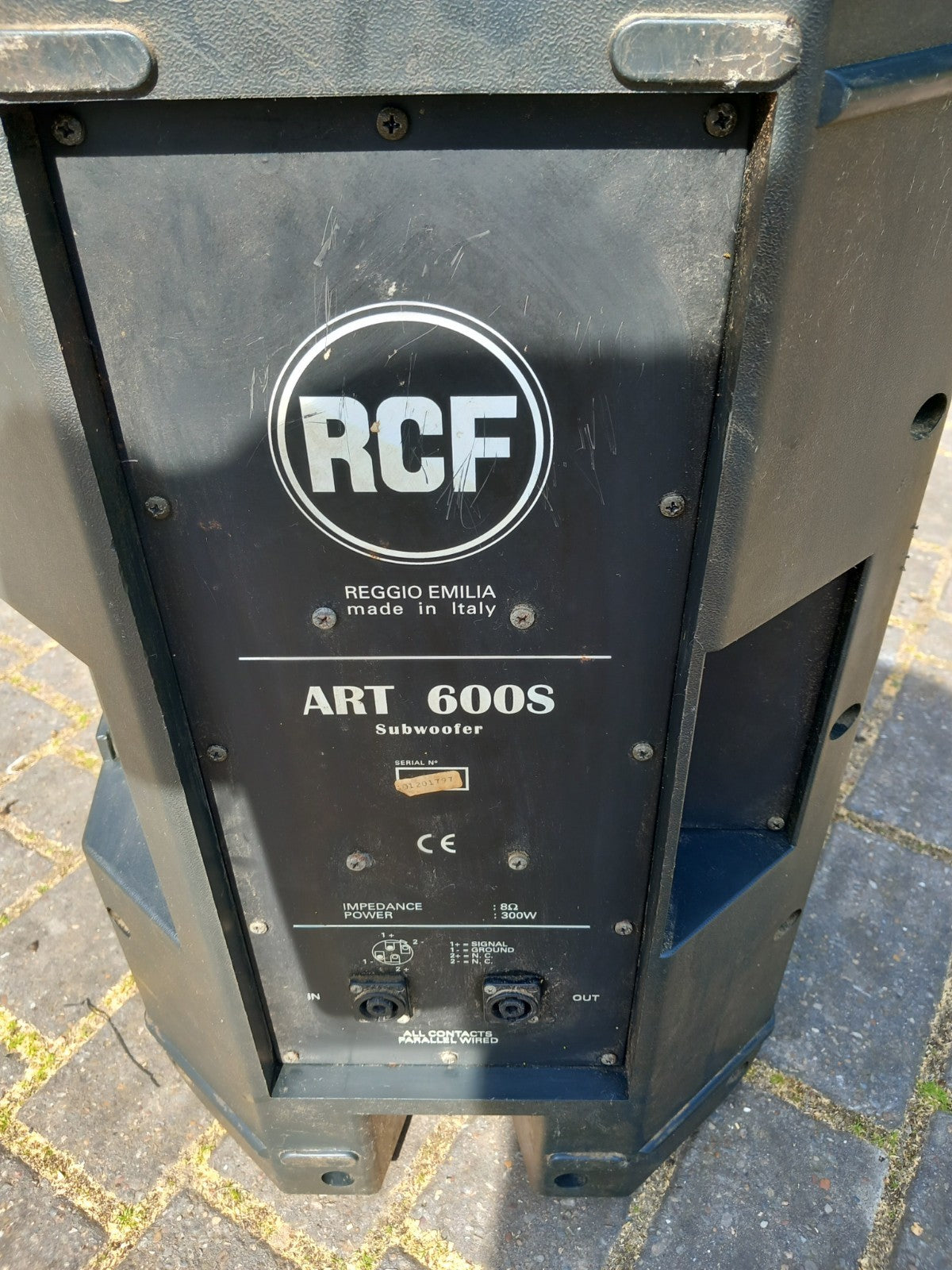 USED RCF Art 300 Passive Speaker System Ideal for Pub Install