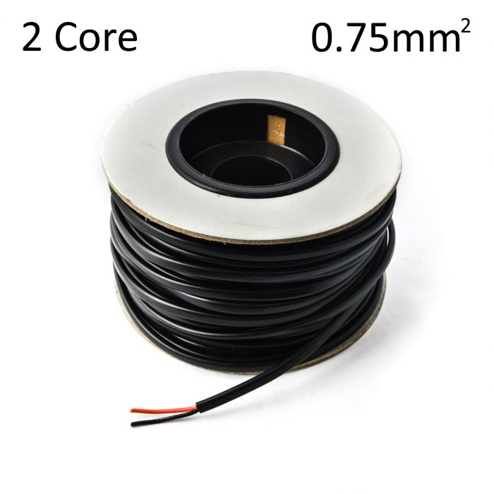 Outdoor Pond Cable PVC Various Thickness 2/3 Core Rubber Flex Sold Per