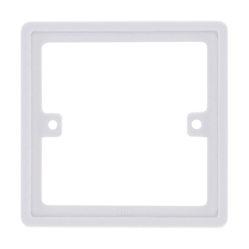 Spacer Frame for Back Box Face Plate Electrical Socket 10mm Depth 1 or