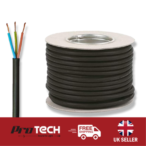 Outdoor Pond Cable PVC Various Thickness 2/3 Core Rubber Flex Sold Per