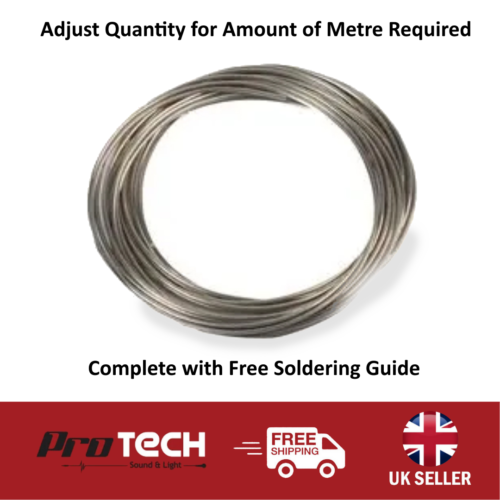 Fine Gauge Soldering Solder Wire Flux Cored Electronics Sold By The Me