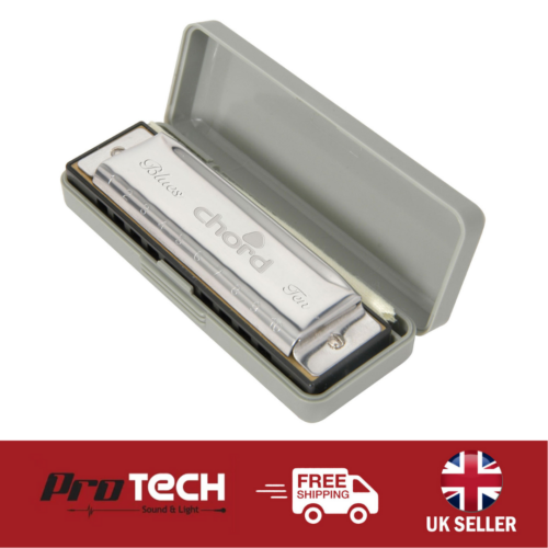 Professional 10 Hole Diatonic Harmonica Key A, A#, B, C, C#, D, D#, E,