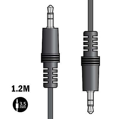 3.5mm Jack Male to 3.5mm Jack Male Audio STEREO Plug Speaker Headphone