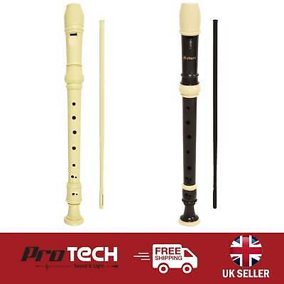 Descant School Recorder 8 Holes German Style Practice Starter Learning