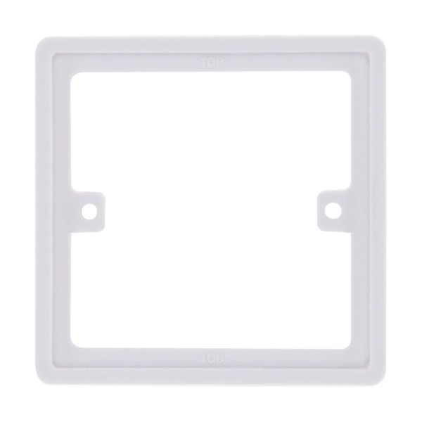 Spacer Frame for Back Box Face Plate Electrical Socket 10mm Depth 1 or