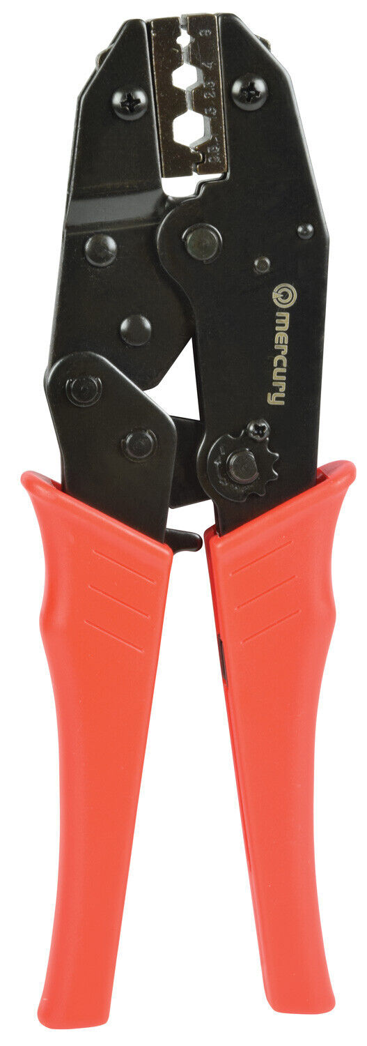 Coaxial Crimping Pliers Ratchet-Action