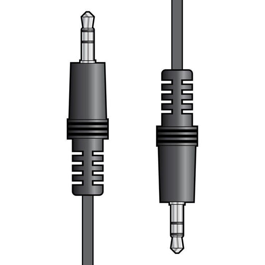 Mini Jack to Mini Jack 3.5mm Stereo Plug Leads - 1.2m