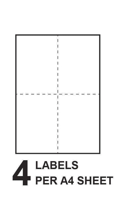 Self Adhesive Labels Sticky A4 Address Stickers for Inkjet Laser Print