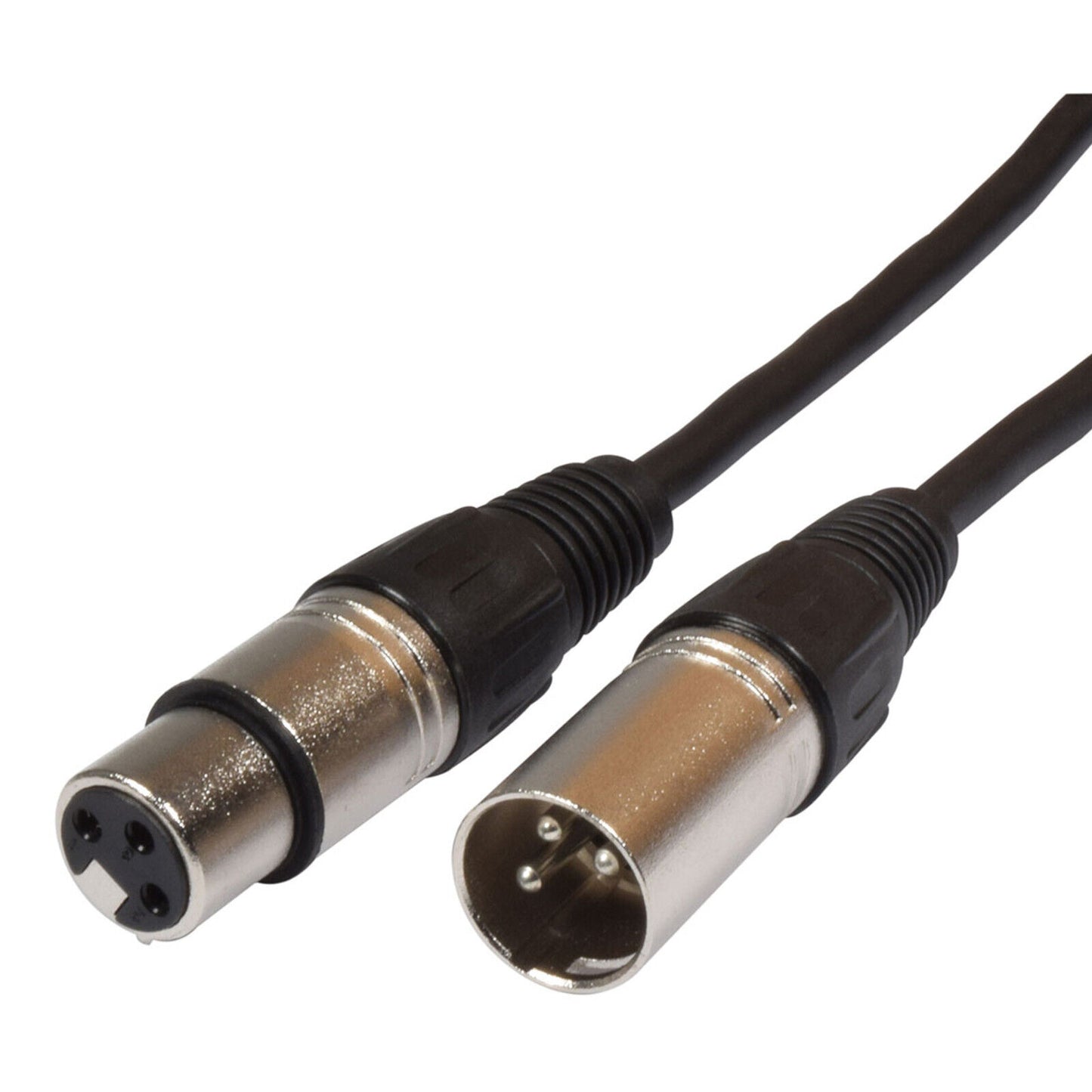 Microphone Lead Balanced XLR Female to XLR Male Various Lengths