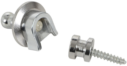 Guitar Strap Locks Set of 2 in Chrome