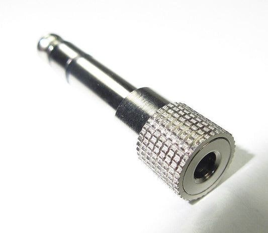 6.35 mm Stereo Plug to 3.5 mm Mono Socket Adaptor