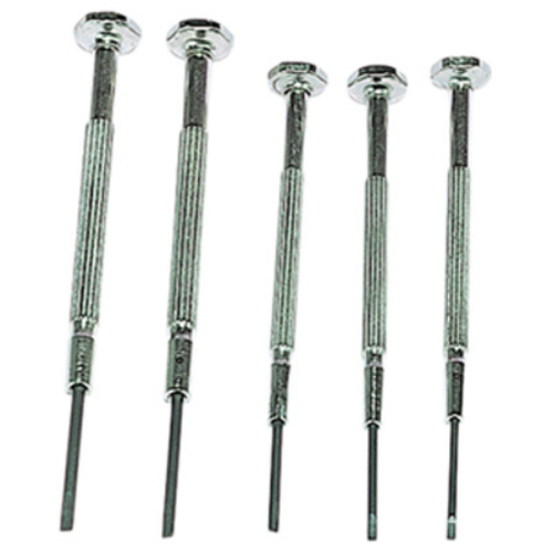 5 Piece Precision Flat Blade Screwdriver Set