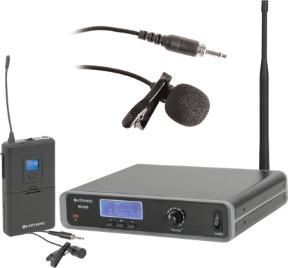 RU105 Tuneable Radio Mic Choose from Hendheld, Head-Mic or Lavalier