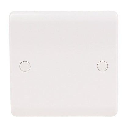 Double Gang Blanking Plate 2 Gang 1 Gang Plug Wall Socket Cover White