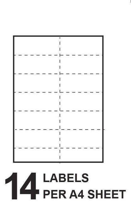 Self Adhesive Labels Sticky A4 Address Stickers for Inkjet Laser Print