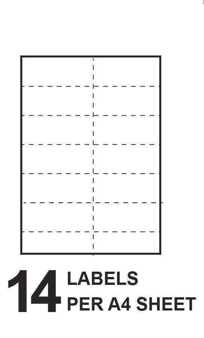 Self Adhesive Labels Sticky A4 Address Stickers for Inkjet Laser Print