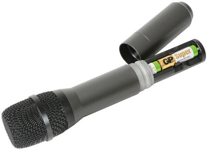 RU105 Tuneable Radio Mic Choose from Hendheld, Head-Mic or Lavalier