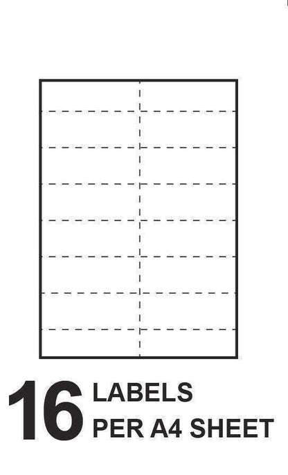 Self Adhesive Labels Sticky A4 Address Stickers for Inkjet Laser Print