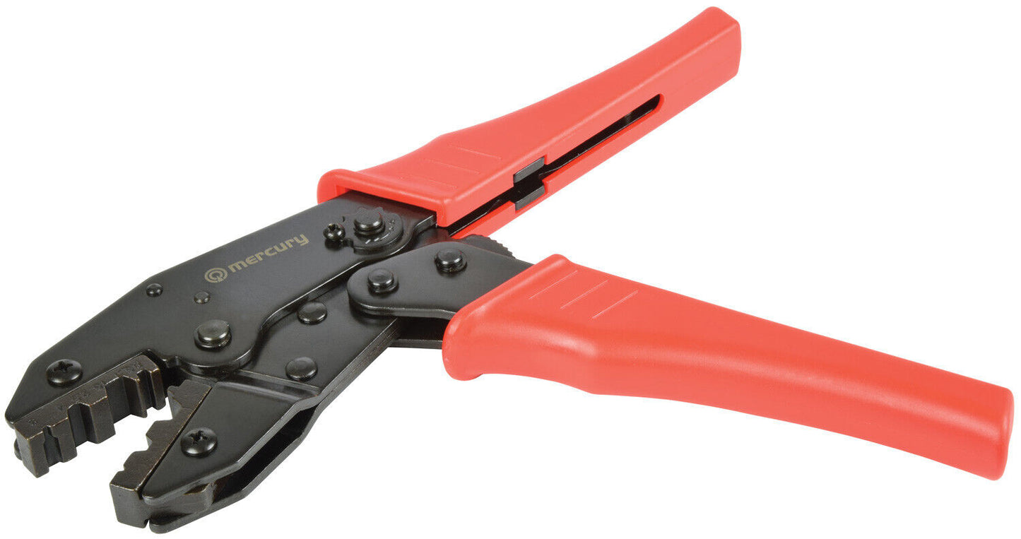 Coaxial Crimping Pliers Ratchet-Action