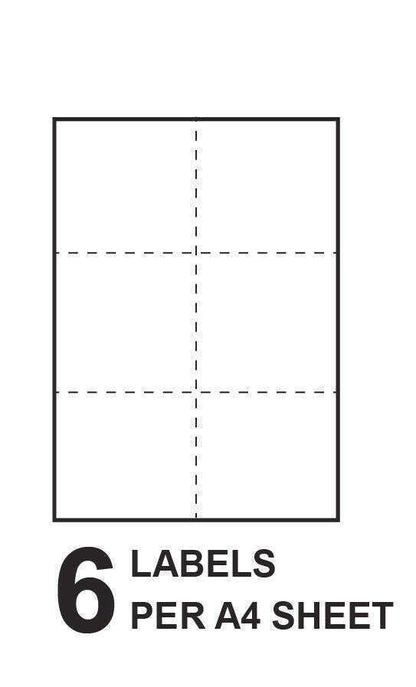 Self Adhesive Labels Sticky A4 Address Stickers for Inkjet Laser Print