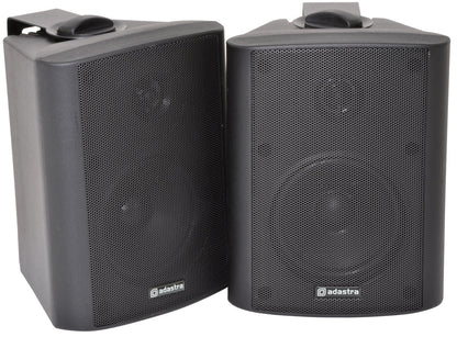 Background Speakers x2 4 inch 8 ohm in black 70 Watts