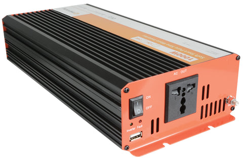 12Vdc Pure Sine Wave Inverter 1000W